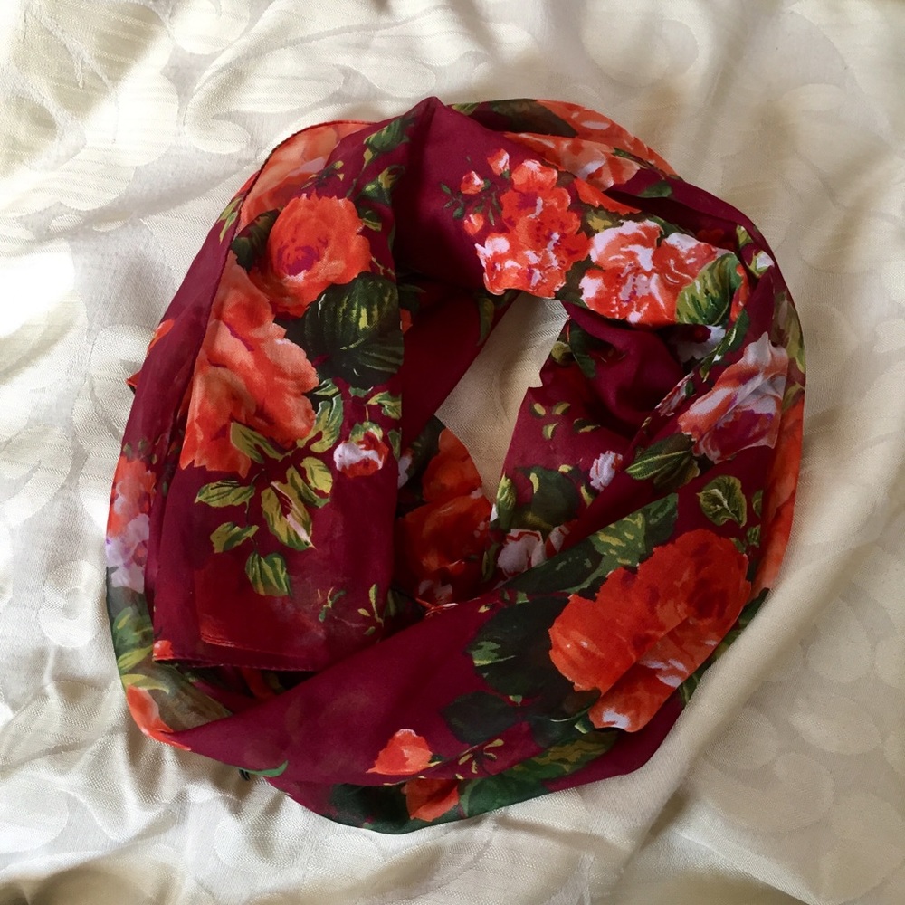 Floral Scarf